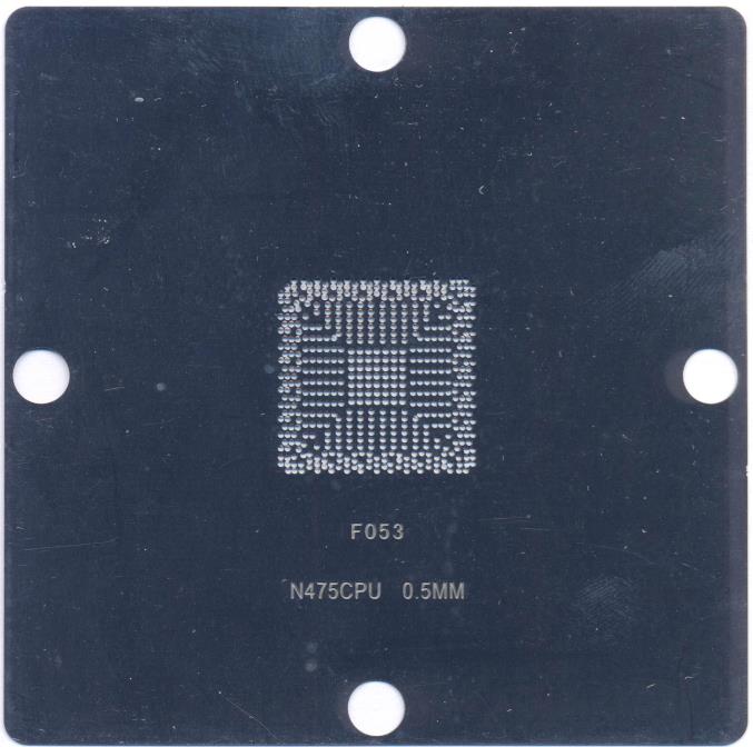 Трафарет 80x80 для Intel Atom N2600